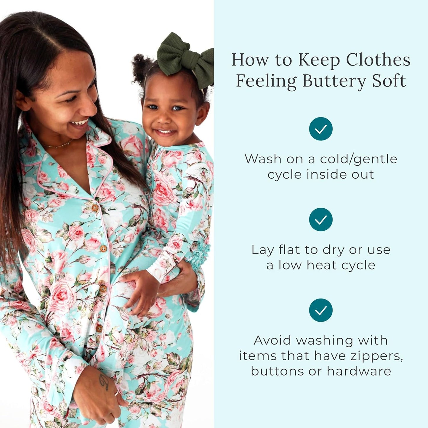 Baby Girl Sleepers - Viscose from Bamboo Baby Pajamas & 2 Way Zipper Sleepers - Ruffled Baby Clothes for Girls